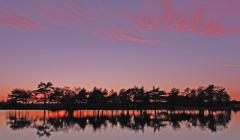 Sunset Hatchet Pond